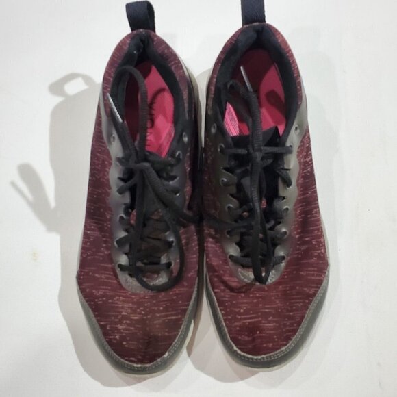 Vionic Women's Marroon Black Lace-up Sneaker Shoe Size 7 - Picture 5 of 12